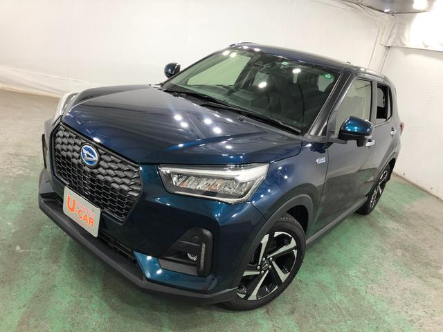 ロッキープレミアムＧ　ＨＥＶ　車検整備付／走行３８５４７キロ／ナビ１年保証距離無制限　走行距離３８５４７キロ　純正フルセグナビ　バックカメラ　ドラレコ　純正マット　サイドエアバッグ　ＬＥＤヘッドランプ　アイドリングストップ（埼玉県）の中古車