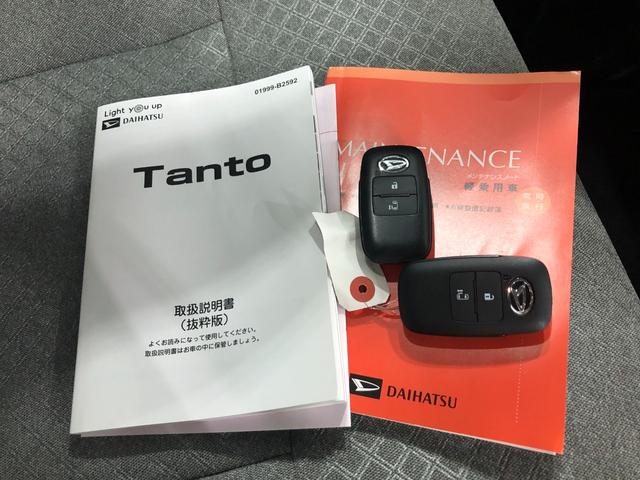 タントＸ　走行距離１５６２６キロ／片側電動スライドドア一年保証・走行距離無制限　走行距離１５６２６キロ　ＵＳＢ　助手席エアバック　純正カーペットマット　クリアランスソナー　オートライト　シートヒーター（埼玉県）の中古車