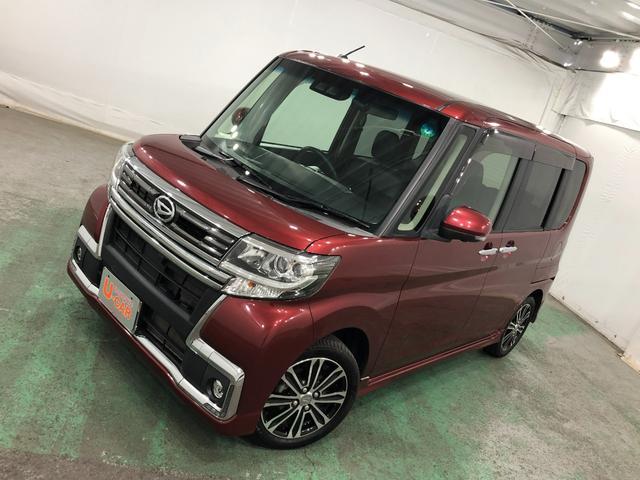 タントカスタムＲＳ　トップエディションリミテッドＳＡIII　ナビ禁煙車　ターボ　両側パワスラ　ＬＥＤ　走行２．７万　プッシュスタート　１年保証距離無制限　純正フルセグナビ　ＴＶ　ＤＶＤ　ＢＴオーディオ　パノラマモニター　ドラレコ　シートヒーター　点検記録簿あり（埼玉県）の中古車