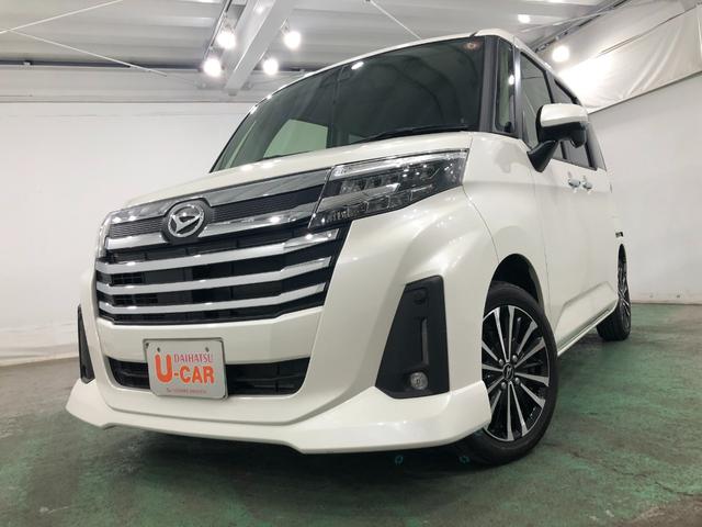 トールカスタムＧ　ターボ　走行距離７９２２キロ１年保証距離無制限　ＵＳＢソケット　純正マット　ＬＥＤヘッドランプ　両側電動スライドドア　プッシュボタンスタート　オート格納式ドアミラー　電動格納式ドアミラー　キーフリー（埼玉県）の中古車