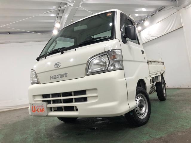 ハイゼットトラックコンパクトテールリフト　４ＷＤ・ＭＴ　１ＤＩＮラジオ一年保証・走行距離無制限　走行距離７５１８０キロ　純正カーペットマット　エアコンパワステ（埼玉県）の中古車