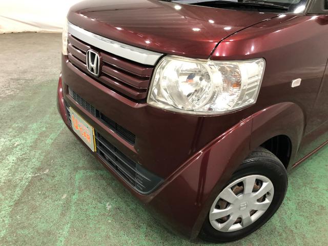 Ｎ−ＢＯＸＧ・Ｌパッケージ　車検整備付／走行距離８７９５７キロ１年保証距離無制限　走行距離８７９５７キロ　車検整備付　純正カーペットマット　助手席エアバッグ　ベンチシート　バイザー　片側電動スライドドア　マニュアルエアコン（埼玉県）の中古車