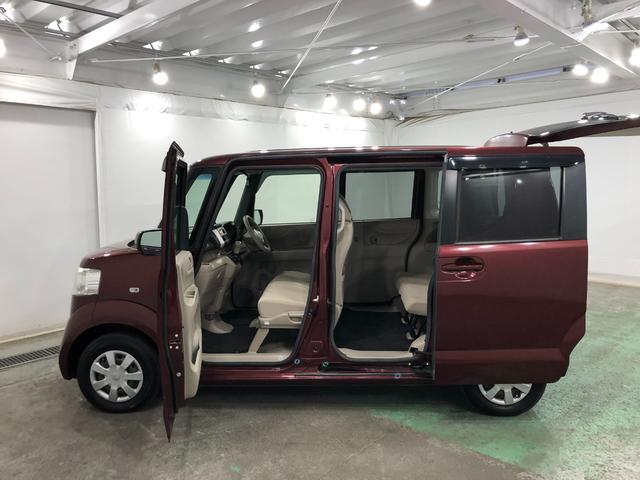 Ｎ−ＢＯＸＧ・Ｌパッケージ　車検整備付／走行距離８７９５７キロ１年保証距離無制限　走行距離８７９５７キロ　車検整備付　純正カーペットマット　助手席エアバッグ　ベンチシート　バイザー　片側電動スライドドア　マニュアルエアコン（埼玉県）の中古車