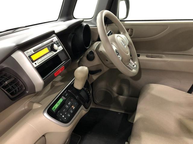 Ｎ−ＢＯＸＧ・Ｌパッケージ　車検整備付／走行距離８７９５７キロ１年保証距離無制限　走行距離８７９５７キロ　車検整備付　純正カーペットマット　助手席エアバッグ　ベンチシート　バイザー　片側電動スライドドア　マニュアルエアコン（埼玉県）の中古車