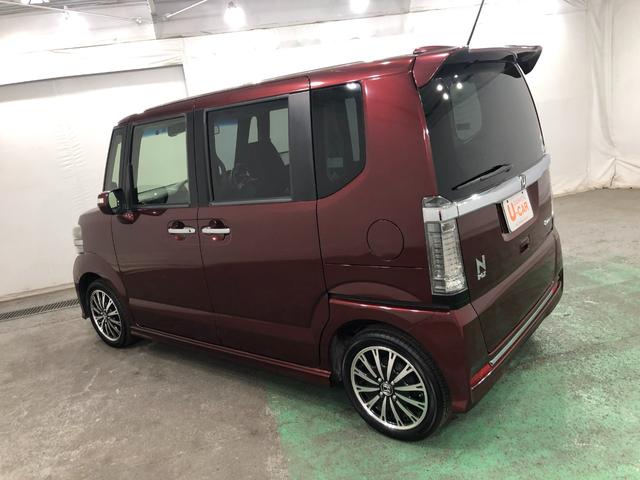 Ｎ−ＢＯＸカスタムＧ・ターボＬパッケージ　走行距離５６５４９キロ／ナビ／マット１年保証距離無制限　走行距離５６５４９キロ　ワンセグナビ　バックカメラ　ブルートゥース　純正マット　サイドエアバッグ　オートライト　ＨＩＤヘッドランプ　両側電動スライドドア　電動格納式ドアミラー（東京都）の中古車
