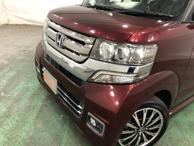 Ｎ−ＢＯＸカスタムＧ・ターボＬパッケージ　走行距離５６５４９キロ／ナビ／マット１年保証距離無制限　走行距離５６５４９キロ　ワンセグナビ　バックカメラ　ブルートゥース　純正マット　サイドエアバッグ　オートライト　ＨＩＤヘッドランプ　両側電動スライドドア　電動格納式ドアミラー（東京都）の中古車