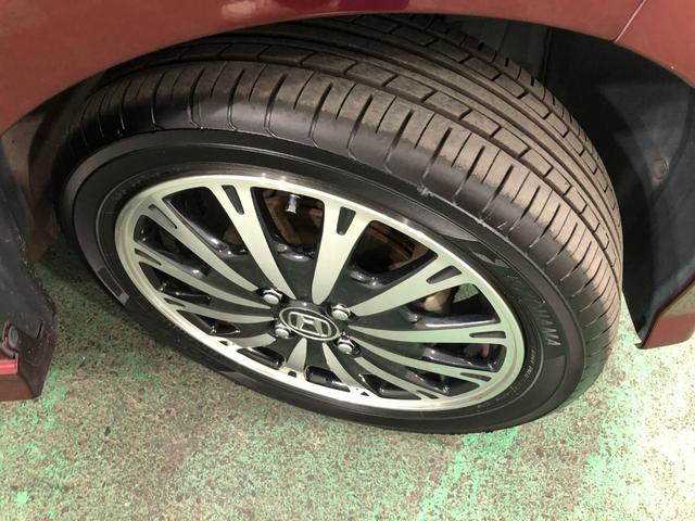Ｎ−ＢＯＸカスタムＧ・ターボＬパッケージ　走行距離５６５４９キロ／ナビ／マット１年保証距離無制限　走行距離５６５４９キロ　ワンセグナビ　バックカメラ　ブルートゥース　純正マット　サイドエアバッグ　オートライト　ＨＩＤヘッドランプ　両側電動スライドドア　電動格納式ドアミラー（東京都）の中古車
