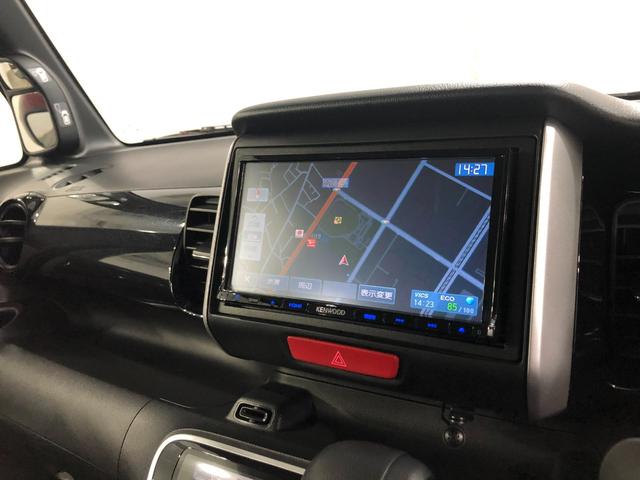 Ｎ−ＢＯＸカスタムＧ・ターボＬパッケージ　走行距離５６５４９キロ／ナビ／マット１年保証距離無制限　走行距離５６５４９キロ　ワンセグナビ　バックカメラ　ブルートゥース　純正マット　サイドエアバッグ　オートライト　ＨＩＤヘッドランプ　両側電動スライドドア　電動格納式ドアミラー（東京都）の中古車