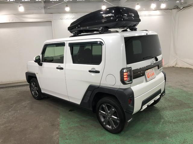 タフトＧターボ　４ＷＤ／車検整備付／ルーフボックス／ナビ／ドラレコ１年保証距離無制限　走行距離１２９９３１キロ　車検整備付　純正フルセグナビ　バックカメラ　ドラレコ　純正マット　サイドエアバッグ　ＬＥＤヘッドランプ　アイドリングストップ　シートヒーター　キーフリー（埼玉県）の中古車