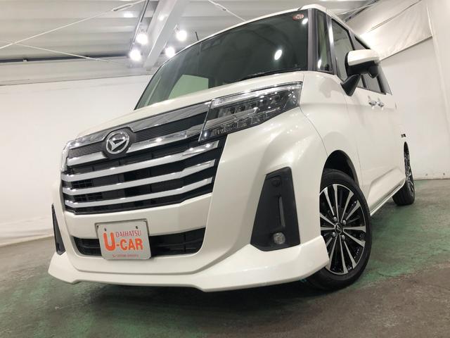 トールカスタムＧ　ターボ　走行距離１３７０１キロ／ＬＥＤ／マット１年保証距離無制限　走行距離１３７０１キロ　ＵＳＢソケット　純正マット　オートライト　ＬＥＤヘッドランプ　アイドリングストップ　両側電動スライドドア　プッシュボタンスタート　オート格納式ドアミラー（埼玉県）の中古車