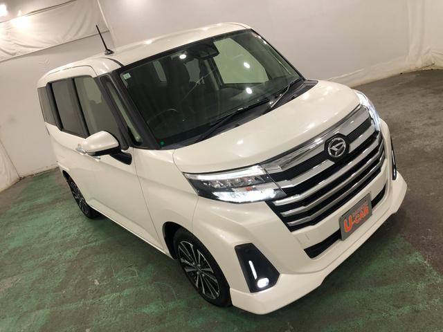 トールカスタムＧ　ターボ　走行距離１３７０１キロ／ＬＥＤ／マット１年保証距離無制限　走行距離１３７０１キロ　ＵＳＢソケット　純正マット　オートライト　ＬＥＤヘッドランプ　アイドリングストップ　両側電動スライドドア　プッシュボタンスタート　オート格納式ドアミラー（埼玉県）の中古車