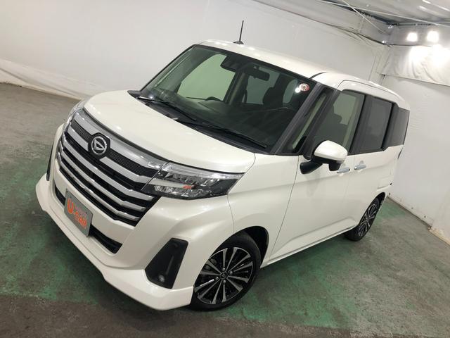 トールカスタムＧ　ターボ　走行距離１３７０１キロ／ＬＥＤ／マット１年保証距離無制限　走行距離１３７０１キロ　ＵＳＢソケット　純正マット　オートライト　ＬＥＤヘッドランプ　アイドリングストップ　両側電動スライドドア　プッシュボタンスタート　オート格納式ドアミラー（埼玉県）の中古車