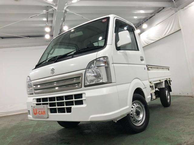 キャリイトラックＫＣスペシャル　４ＷＤ　ＦＭＡＭラジオ１年保証距離無制限　走行距離１３３９キロ　純正フロアマット　バイザー　マニュアルエアコン　電動ウインドウ（埼玉県）の中古車