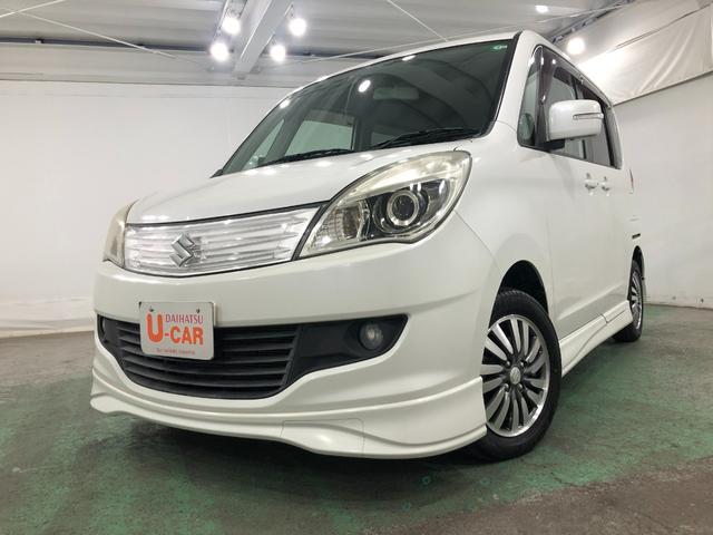 ソリオＳ　車検整備付／走行距離１８１３９キロ／ワンセグナビ／マット１年保証距離無制限　走行距離１８１３９キロ　ワンセグナビ　バックカメラ　ＤＶＤ再生　純正カーペットマット　助手席エアバッグ　オートライト　両側電動スライドドア（埼玉県）の中古車