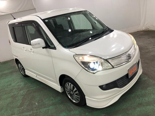 ソリオＳ　車検整備付／走行距離１８１３９キロ／ワンセグナビ／マット１年保証距離無制限　走行距離１８１３９キロ　ワンセグナビ　バックカメラ　ＤＶＤ再生　純正カーペットマット　助手席エアバッグ　オートライト　両側電動スライドドア（埼玉県）の中古車