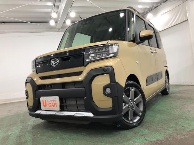 タントファンクロスターボ　走行３０キロ／フルセグナビ／バックカメラ１年保証距離無制限　走行３０キロ　サイドエアバッグ　Ｃソナー　オートマチックハイビーム　オートライト　ＬＥＤヘッドランプ　アイドリングストップ　ベンチシート　両側電動スライドドア（埼玉県）の中古車