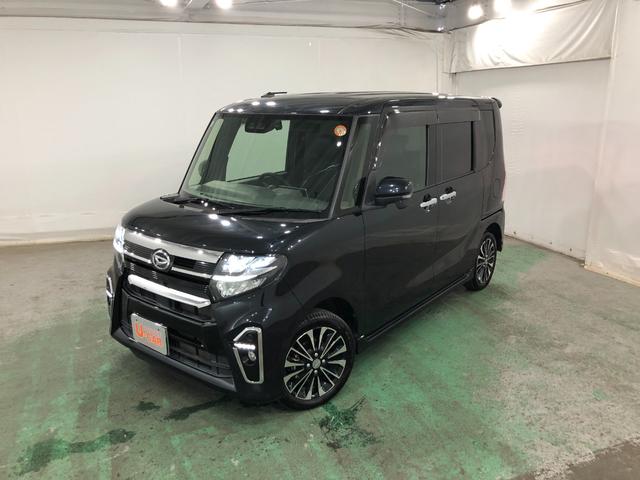 タントカスタムＲＳセレクション　４ＷＤ／純正ナビ／ドラレコ一年保証・走行距離無制限　走行距離３４７５３キロ　フルセグナビ　ブルートゥース　全周囲カメラ　ドラレコ　サイドエアバック　オートライト　ＬＥＤヘッドライト　シートヒーター　両側電動スライドドア（埼玉県）の中古車