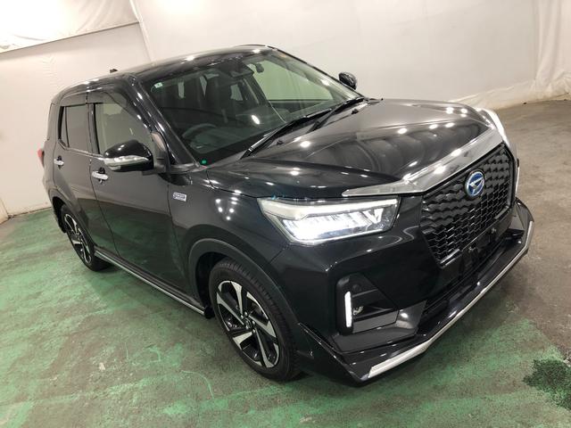 ロッキープレミアムＧ　ＨＥＶ　走行距離２５３３７キロ／エアロ／ナビ１年保証距離無制限　走行距離２５３３７キロ　フルセグナビ　バックカメラ　ブルートゥース　ドラレコ　サイドエアバッグ　ＬＥＤヘッドランプ　シートヒーター　オート格納式ドアミラー　電動パーキングブレーキ（埼玉県）の中古車