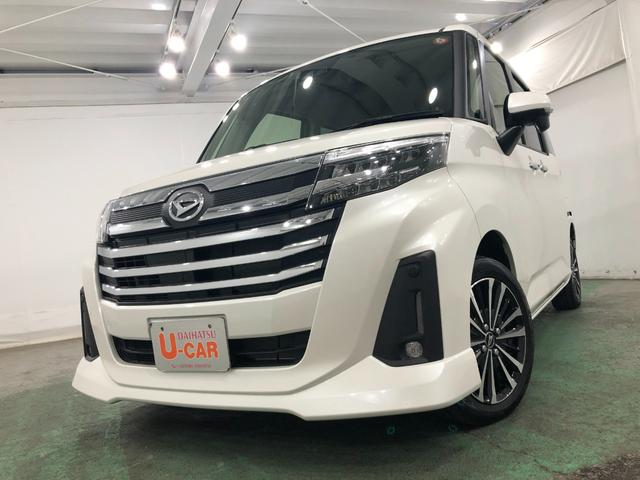 トールカスタムＧ　ターボ　デモカーＵＰ車１年保証距離無制限　走行距離６７４８キロ　ＬＥＤヘッドランプ　アイドリングストップ　両側パワースライドドア　プッシュボタンスタート　オート格納式ドアミラー　電動パーキングブレーキ　キーフリー（埼玉県）の中古車