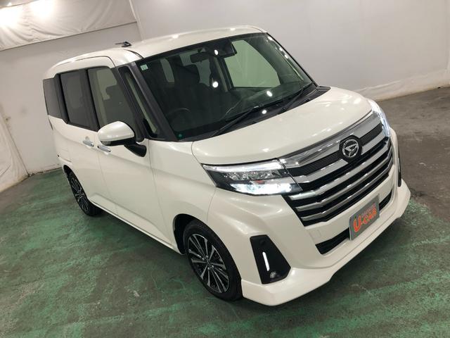 トールカスタムＧ　ターボ　デモカーＵＰ車１年保証距離無制限　走行距離６７４８キロ　ＬＥＤヘッドランプ　アイドリングストップ　両側パワースライドドア　プッシュボタンスタート　オート格納式ドアミラー　電動パーキングブレーキ　キーフリー（埼玉県）の中古車