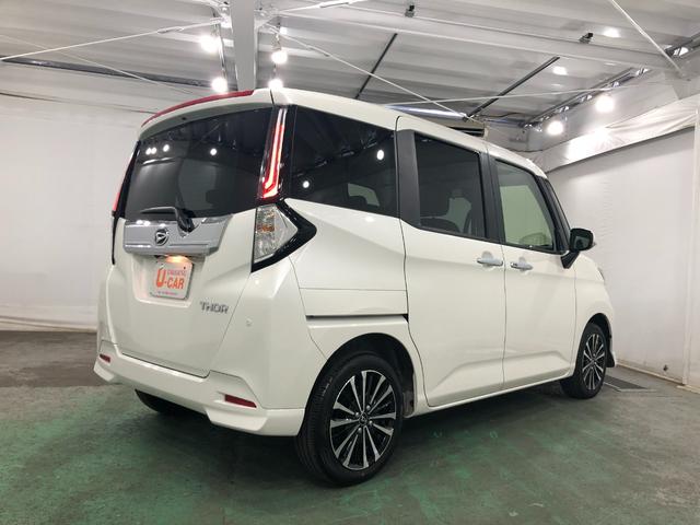 トールカスタムＧ　ターボ　デモカーＵＰ車１年保証距離無制限　走行距離６７４８キロ　ＬＥＤヘッドランプ　アイドリングストップ　両側パワースライドドア　プッシュボタンスタート　オート格納式ドアミラー　電動パーキングブレーキ　キーフリー（埼玉県）の中古車