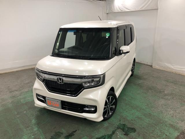 Ｎ−ＢＯＸカスタムＧ・Ｌホンダセンシング　純正ナビ／Ｂカメラ／両側電動スライド一年保証・走行距離無制限　走行距離６７８０６キロ　フルセグナビ　ＵＳＢ　Ｂカメラ　ＤＶＤ　ドラレコ　サイドエアバック　オートライト　ＬＥＤヘッドライト　ベンチシート　両側電動スライドドア（埼玉県）の中古車