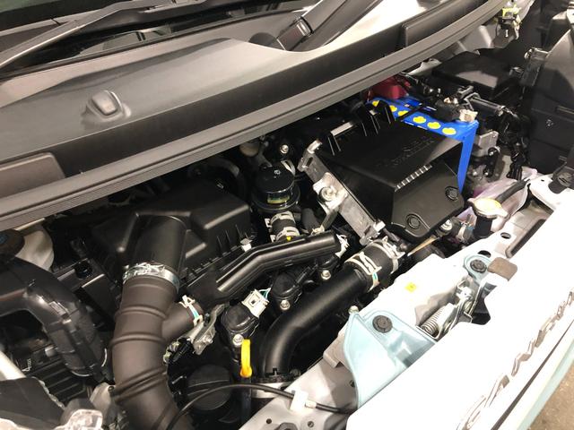 ムーヴキャンバスストライプスＧターボ　走行距離８７８２キロ／ナビ／ドラレコ１年保証距離無制限　走行距離８７８２キロ　純正フルセグナビ　バックカメラ　ドラレコ　純正マット　サイドエアバッグ　ＬＥＤヘッドランプ　アイドリングストップ　シートヒーター　両側電動スライドドア（埼玉県）の中古車