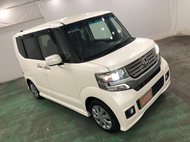 Ｎ−ＢＯＸカスタムＧ　走行距離４０７８６キロ／ワンセグナビ／バックカメラ１年保証距離無制限　走行距離４０７８６キロ　ワンセグナビ　バックカメラ　ブルートゥース　純正カーペットマット　助手席エアバック　ＨＩＤヘッドランプ　片側電動スライドドア　キーフリー（埼玉県）の中古車