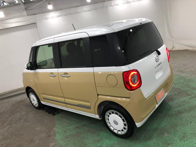 ムーヴキャンバスストライプスＧ　走行７２２０キロ／フルセグナビ／バックカメラ１年保証距離無制限　走行距離７２２０キロ　フルセグナビ　バックカメラ　ブルートゥース　純正マット　サイドエアバッグ　ＬＥＤヘッドランプ　アイドリングストップ　シートヒーター　両側電動スライドドア（埼玉県）の中古車