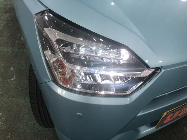 ミライースＸ　リミテッドＳＡIII　ＬＥＤヘッドライト／バックカメラ一年保証・走行距離無制限　走行距離５１５６キロ　助手席エアバック　キーレス　ＬＥＤヘッドライト　オートライト　クリアランスソナー　アイドリングストップ　Ｂカメラ（埼玉県）の中古車