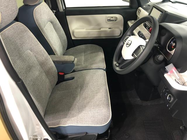 ムーヴキャンバスストライプスＧ　走行距離６９１８キロ／ナビ／バックカメラ一年保証・走行距離無制限　フルセグナビ　バックカメラ　純正マット　サイドエアバック　クリアランスソナー　オートライト　ＬＥＤヘッドライト　ベンチシート　シートヒーター　両側電動スライドドア（埼玉県）の中古車