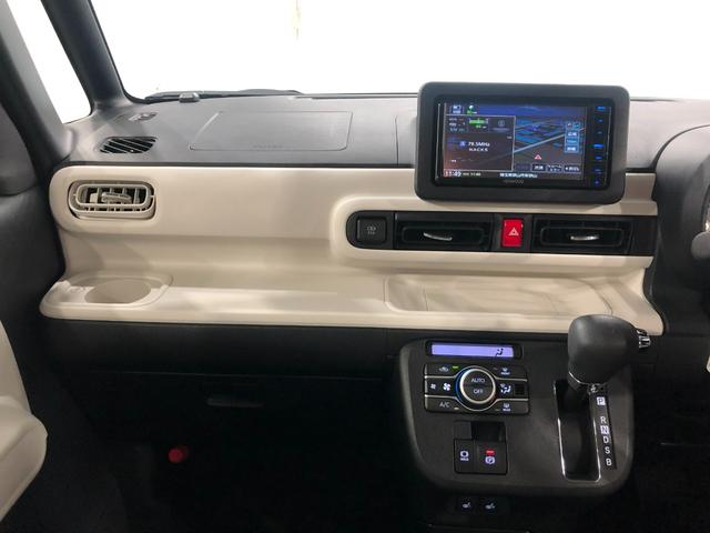 ムーヴキャンバスストライプスＧ　走行距離６９１８キロ／ナビ／バックカメラ一年保証・走行距離無制限　フルセグナビ　バックカメラ　純正マット　サイドエアバック　クリアランスソナー　オートライト　ＬＥＤヘッドライト　ベンチシート　シートヒーター　両側電動スライドドア（埼玉県）の中古車