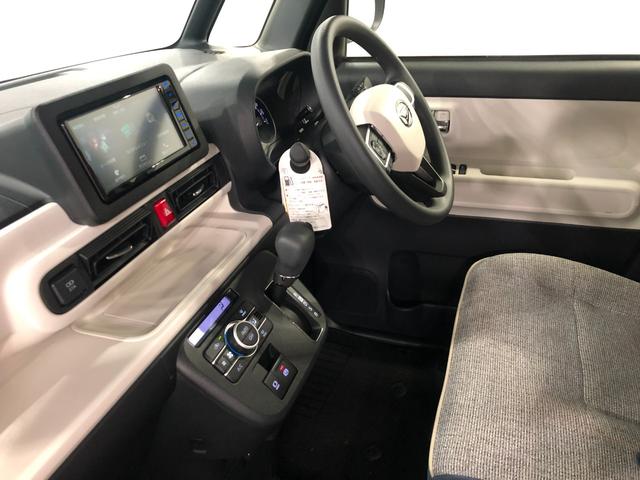 ムーヴキャンバスストライプスＧ　走行距離６９１８キロ／ナビ／バックカメラ一年保証・走行距離無制限　フルセグナビ　バックカメラ　純正マット　サイドエアバック　クリアランスソナー　オートライト　ＬＥＤヘッドライト　ベンチシート　シートヒーター　両側電動スライドドア（埼玉県）の中古車