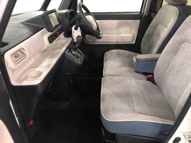 ムーヴキャンバスストライプスＧ　走行距離６９１８キロ／ナビ／バックカメラ一年保証・走行距離無制限　フルセグナビ　バックカメラ　純正マット　サイドエアバック　クリアランスソナー　オートライト　ＬＥＤヘッドライト　ベンチシート　シートヒーター　両側電動スライドドア（埼玉県）の中古車