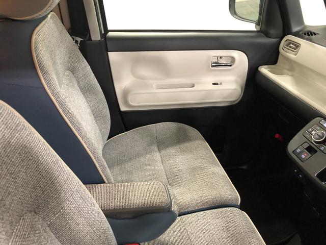 ムーヴキャンバスストライプスＧ　走行距離６９１８キロ／ナビ／バックカメラ一年保証・走行距離無制限　フルセグナビ　バックカメラ　純正マット　サイドエアバック　クリアランスソナー　オートライト　ＬＥＤヘッドライト　ベンチシート　シートヒーター　両側電動スライドドア（埼玉県）の中古車