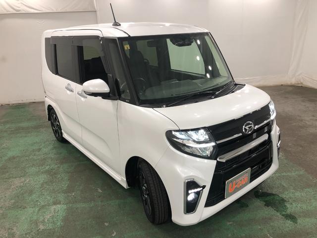 タントカスタムＸ　純正ナビ／ドラレコ／ＥＴＣ一年保証・走行距離無制限　走行距離２４６４１キロ　フルセグナビ　全周囲カメラ　ドラレコ　クリアランスソナー　オートライト　ＬＥＤヘッドライト　シートヒーター　両側電動スライドドア（埼玉県）の中古車