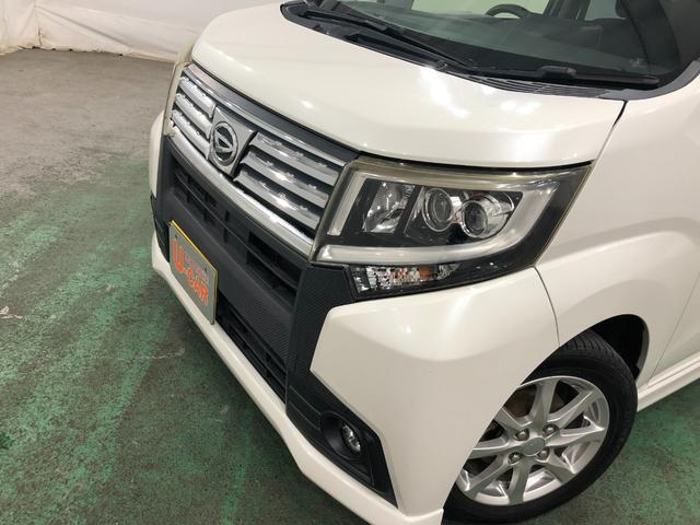 ムーヴカスタム　Ｘ　走行距離１１１１１２キロ／純正フルセグナビ１年保証距離無制限　走行距離１１１１１２キロ　純正フルセグナビ　バックカメラ　ブルートゥース　純正マット　ＬＥＤヘッドランプ　アイドリングストップ　プッシュボタンスタート　オート格納式ドアミラー（東京都）の中古車