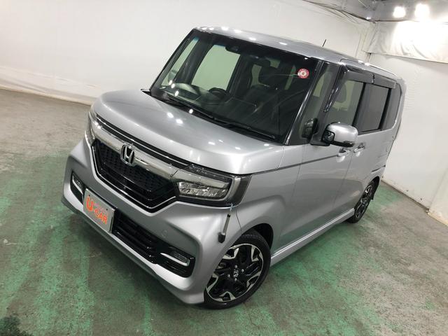 Ｎ−ＢＯＸカスタムＧ・ＥＸターボホンダセンシング　走行距離４８６９５キロ／ナビ１年保証距離無制限　走行距離４８６９５キロ　フルセグナビ　バックカメラ　ブルートゥース　ドラレコ　純正マット　サイドエアバッグ　ＬＥＤヘッドランプ　両側電動スライドドア　電動格納式ドアミラー（埼玉県）の中古車