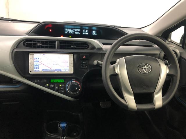 アクアＳ　車検整備付／走行距離３１６５２キロ／ワンセグナビ／マット１年保証距離無制限　走行距離３１６５２キロ　車検整備付　ワンセグナビ　バックカメラ　ブルートゥース　カーペットマット　助手席エアバッグ　オートライト（埼玉県）の中古車