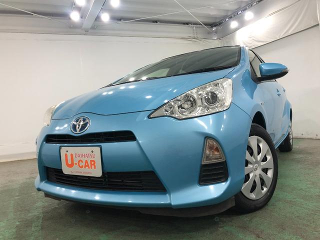 アクアＳ　車検整備付／走行距離３１６５２キロ／ワンセグナビ／マット１年保証距離無制限　走行距離３１６５２キロ　車検整備付　ワンセグナビ　バックカメラ　ブルートゥース　カーペットマット　助手席エアバッグ　オートライト（埼玉県）の中古車