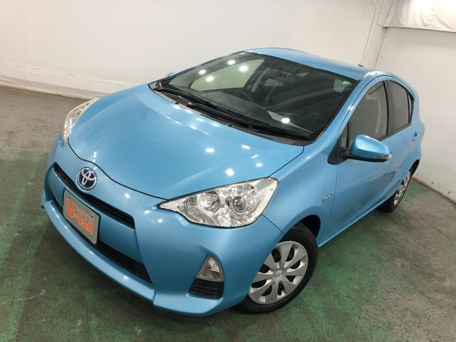 アクアＳ　車検整備付／走行距離３１６５２キロ／ワンセグナビ／マット１年保証距離無制限　走行距離３１６５２キロ　車検整備付　ワンセグナビ　バックカメラ　ブルートゥース　カーペットマット　助手席エアバッグ　オートライト（埼玉県）の中古車