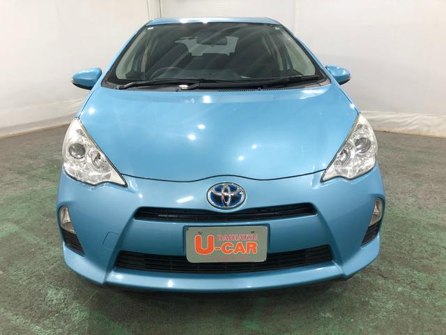 アクアＳ　車検整備付／走行距離３１６５２キロ／ワンセグナビ／マット１年保証距離無制限　走行距離３１６５２キロ　車検整備付　ワンセグナビ　バックカメラ　ブルートゥース　カーペットマット　助手席エアバッグ　オートライト（埼玉県）の中古車
