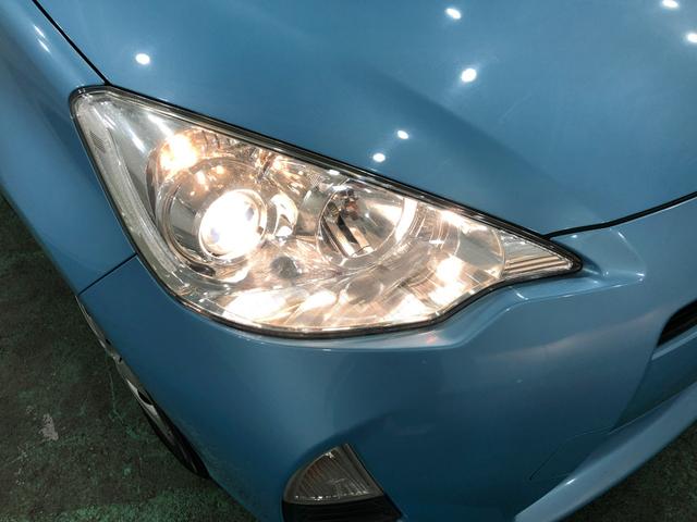 アクアＳ　車検整備付／走行距離３１６５２キロ／ワンセグナビ／マット１年保証距離無制限　走行距離３１６５２キロ　車検整備付　ワンセグナビ　バックカメラ　ブルートゥース　カーペットマット　助手席エアバッグ　オートライト（埼玉県）の中古車