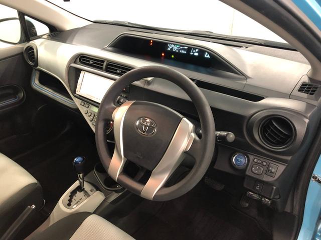 アクアＳ　車検整備付／走行距離３１６５２キロ／ワンセグナビ／マット１年保証距離無制限　走行距離３１６５２キロ　車検整備付　ワンセグナビ　バックカメラ　ブルートゥース　カーペットマット　助手席エアバッグ　オートライト（埼玉県）の中古車