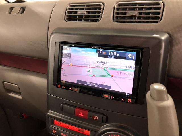 ムーヴコンテＸ　走行距離７０５６２キロ／ワンセグナビ／マット１年保証距離無制限　走行距離７０５６２キロ　ワンセグナビ　純正マット　助手席エアバッグ　アイドリングストップ　オートエアコン　電動格納式ドアミラー（埼玉県）の中古車