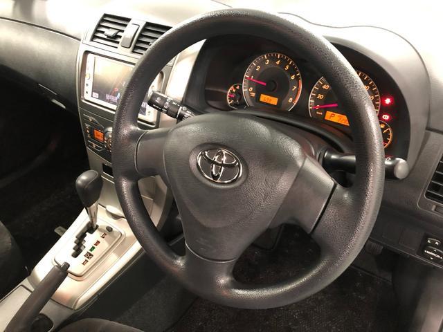 カローラフィールダーＸ　ＨＩＤリミテッド　車検整備付　走行２．２万キロ　ナビ禁煙車　ＨＩＤヘッドランプ　１年保証距離無制限　走行距離２２９３７キロ　点検記録簿あり　純正ワンセグナビ　バックカメラ　純正マット　運転席助手席エアバッグ　オートライト（埼玉県）の中古車