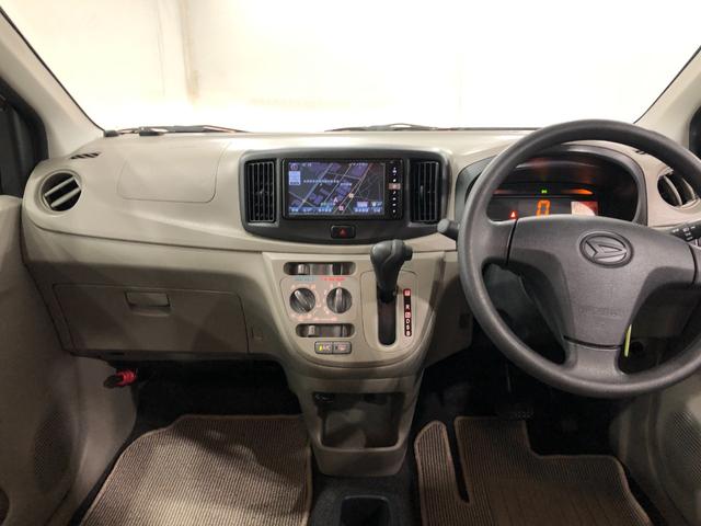 ミライースＬ　走行距離２２８６５キロ／社外ナビ一年保証・走行距離無制限　走行距離２２８６５キロ　助手席エアバック　純正カーペットマット　フルセグナビ　ブルートゥース　アイドリングストップ　エアコン　パワステ（埼玉県）の中古車