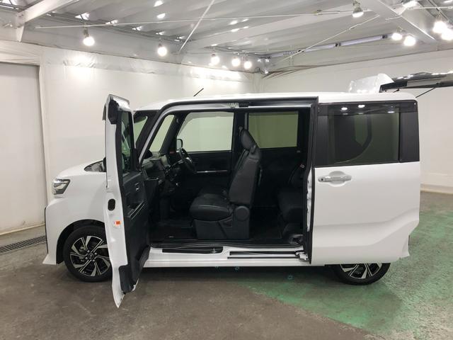 タントカスタムＸ　走行距離３７１３キロ／バックカメラ／ドラレコ１年保証距離無制限　走行距離３７１３キロ　ディスプレイオーディオ　バックカメラ　ドラレコ　純正マット　サイドエアバッグ　ＬＥＤヘッドランプ　アイドリングストップ　シートヒーター　両側電動スライドドア（埼玉県）の中古車