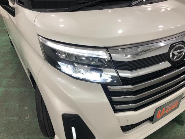 トールカスタムＧ　走行距離９０５３キロ／ディスプレイオーディオ一年保証・走行距離無制限　走行距離９０５３キロ　ディスプレイオーディオ　バックカメラ　クリアランスソナー　オートライト　ＬＥＤヘッドライト　両側電動スライドドア（埼玉県）の中古車
