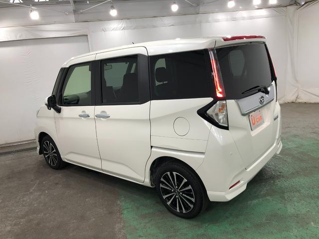 トールカスタムＧ　ターボ　電動Ｐ　クルコン　両側パワスラ走行１．１万キロ　禁煙車　新車保証継承付　１年保証距離無制限　ＵＳＢソケット　スマアシ　クリアランスソナー　ＬＥＤヘッドランプ　　スマートキー　両側電動スライドドア　オート格納式ドアミラー（埼玉県）の中古車